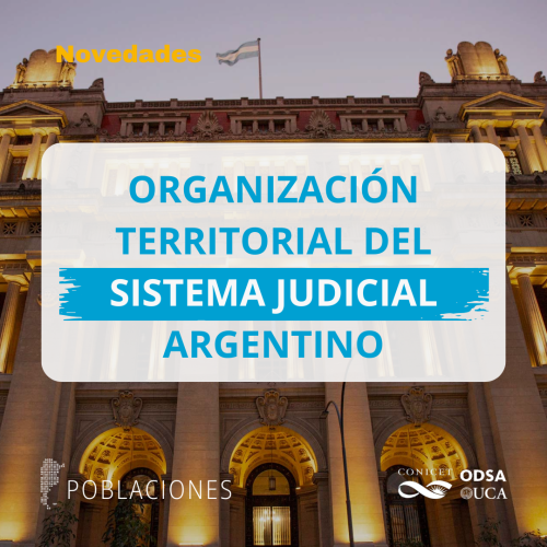 Organización territorial del sistema judicial argentino