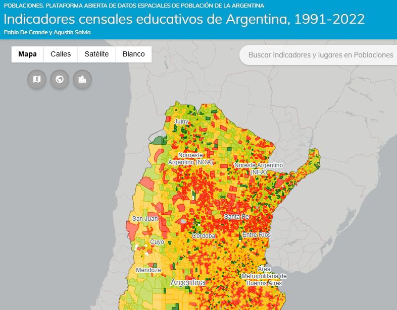 Corrección en indicadores de nivel educativo del Censo 2022